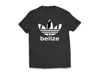 Image 3 of BELIZE - T-SHIRT -WHITE/BLACK