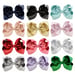 Image of 4 Inch Shimmer Hairclips-12 color choices 