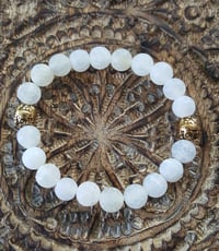 White Crackled Agate 