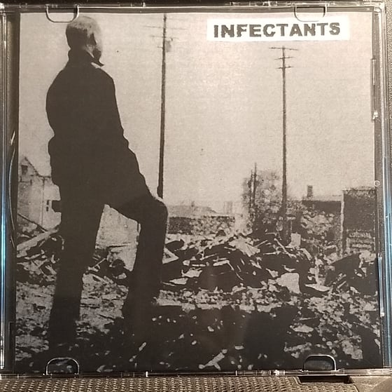 Image of INFECTANTS "CAN CLEVELAND ESCAPE BURNING?" cd-r
