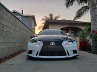 Lexus 3is(2014-2019 IS) and RC RGB Chasing + Sequential Turn Signals Blueghozt lite