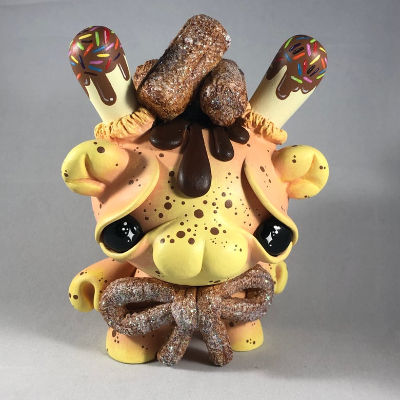 Image of Churro XL - 5” custom Kidrobot Dunny