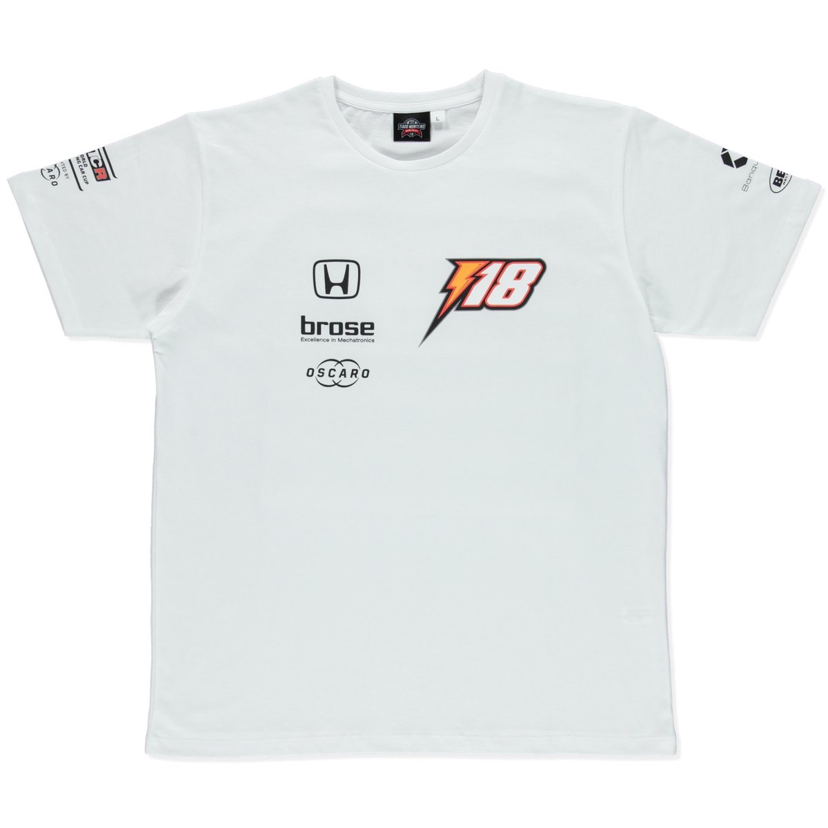 Image of NEW 2019 WTCR MEN "RACING" T-SHIRT WHITE