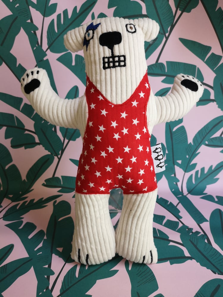 Image of Haystacks the Bowie Bear Soft Toy