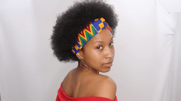 Image of Royal Blue Kente Collection Headband
