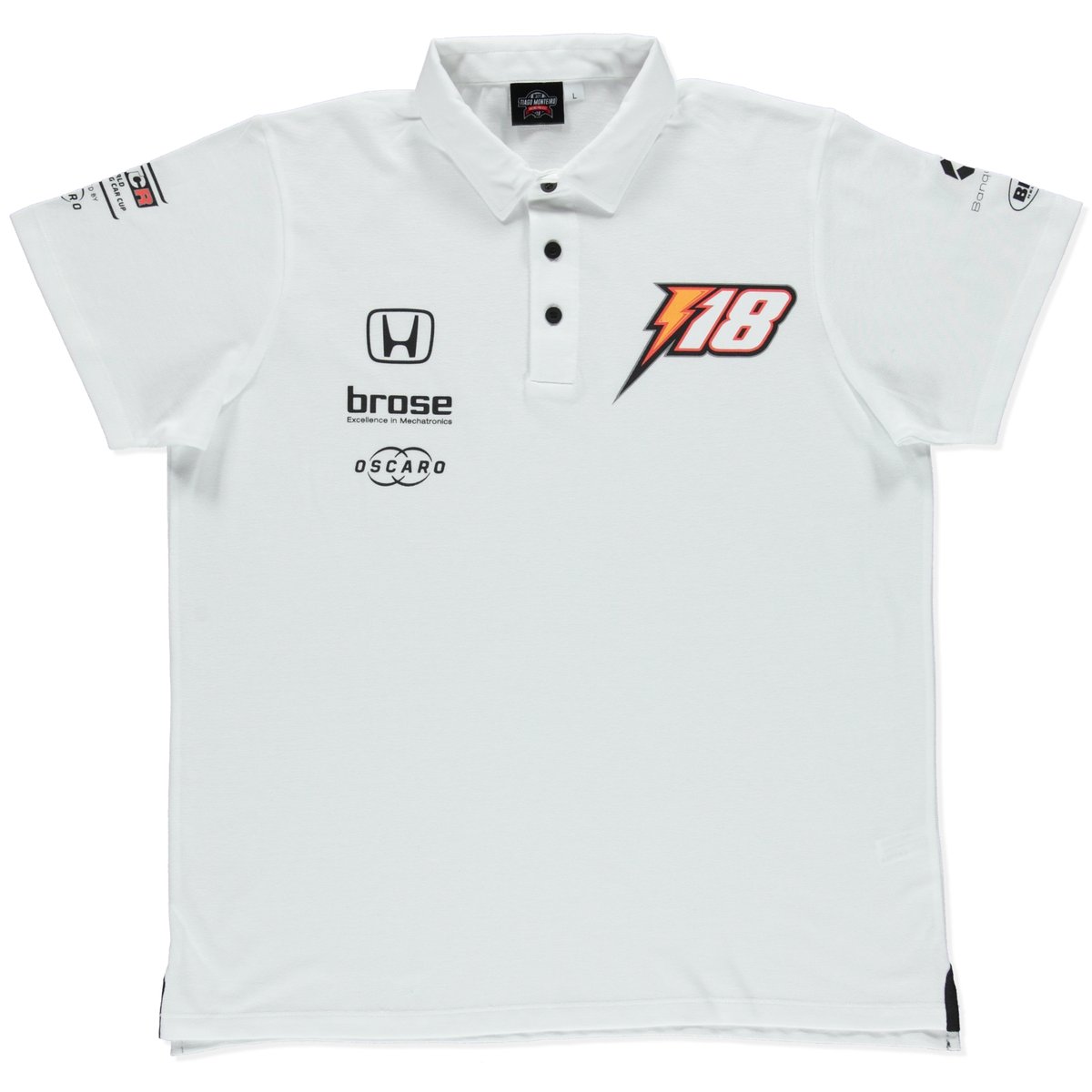 Image of NEW 2019 WTCR MEN "RACING" POLO WHITE