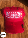 Melanated Dad Hat - Distressed Red