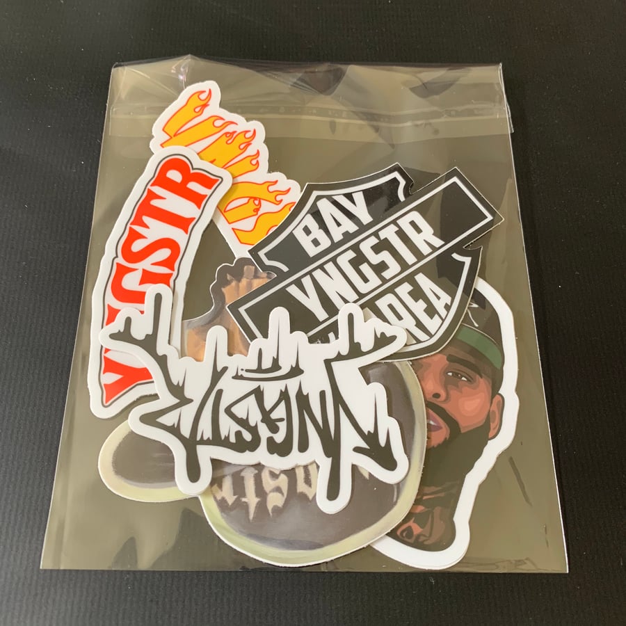 Image of YNGSTR Sticker Pack