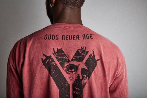 Image of SEVYNTH ARCHITECT LONGSLEEVE TEE;BRICK