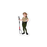 Image 1 of Animal Law Enforcement die cut stickers 