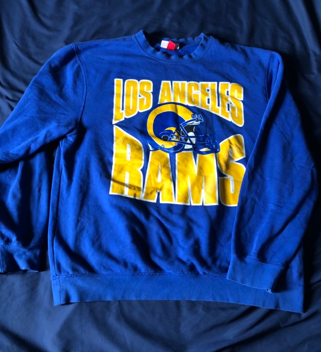 rams crewneck