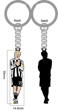 Image 2 of ***PRESALE*** The Wolte Keyring