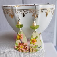 Image 1 of Pottery Shard Earrings - 6