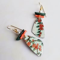 Image 3 of Pottery Shard Earrings - 10