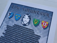 Image 2 of The Volunteer - Francis Hughes - A3 print 