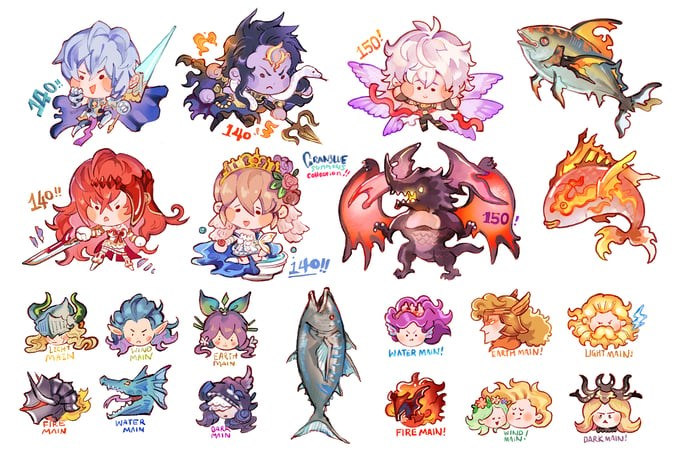 Image of GRANBLUE FANTASY SUMMONS COLLECTION