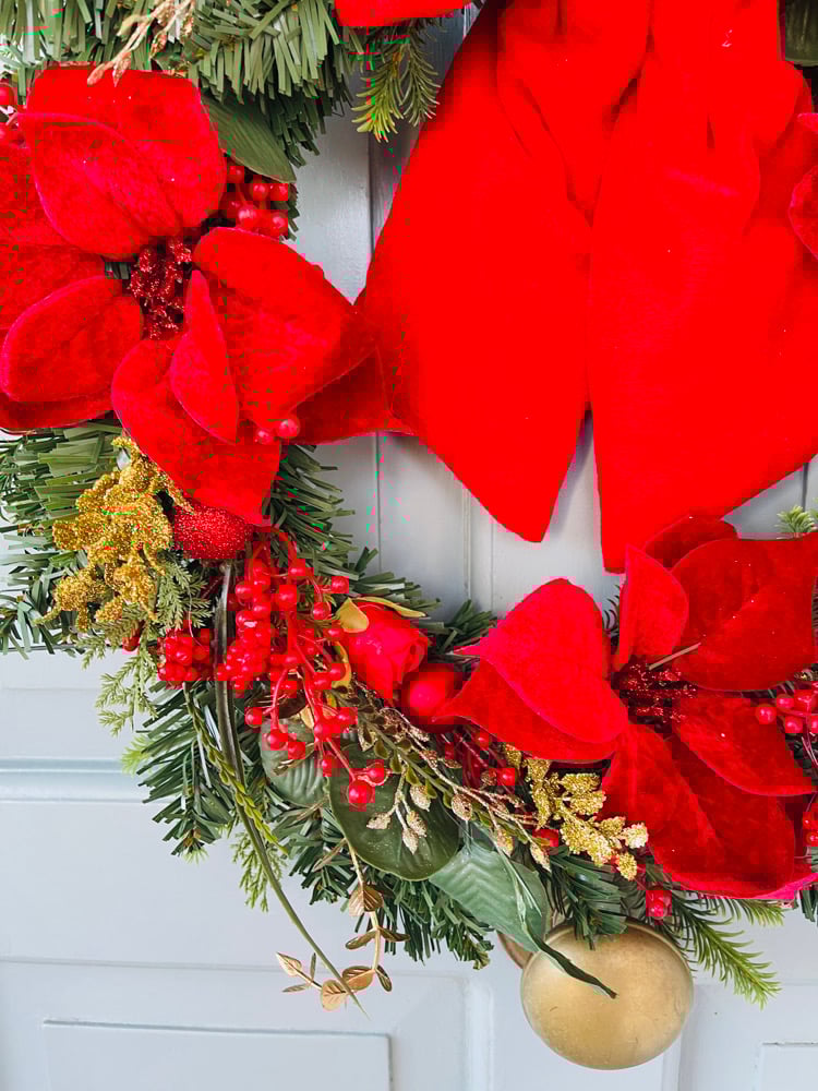 Image of 50cm Red Poinsettia 