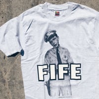 Image 1 of Original 1995 Security By Fife Andy Griffith Tee.