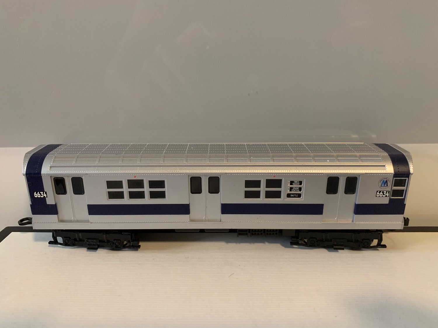 Image of Walthers HO Subway Car (Silver Blue)