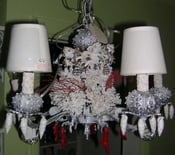 Image of Cool Silver Chandelier