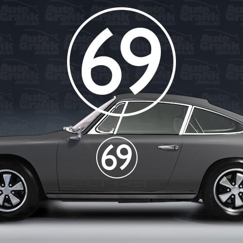 Image of RACING NUMBER 370 - 1 X THIN SAN SERIF STYLE