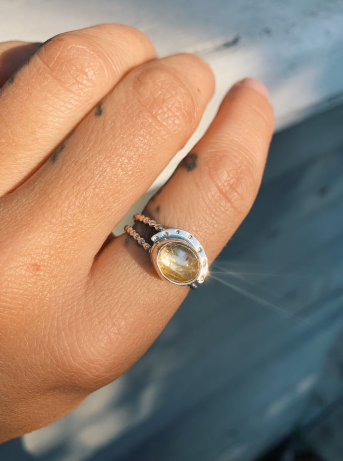 Image of Rutilated Quartz Ring