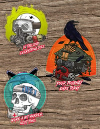 Image 2 of Apex Skull Stickers (Individual)