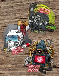 Image 1 of Apex Skull Stickers (Individual)