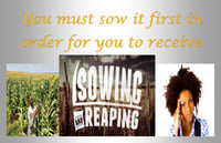 You reap what you sow DVD