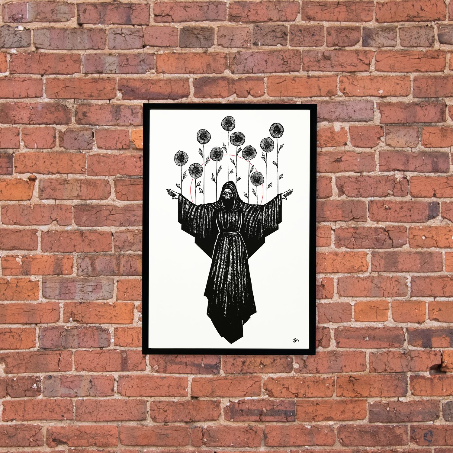 Image of "Ten of Wands" 13"x19" Art Print