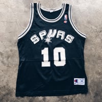 Image 1 of Original 90’s Champion Dennis Rodman Spurs Jersey.