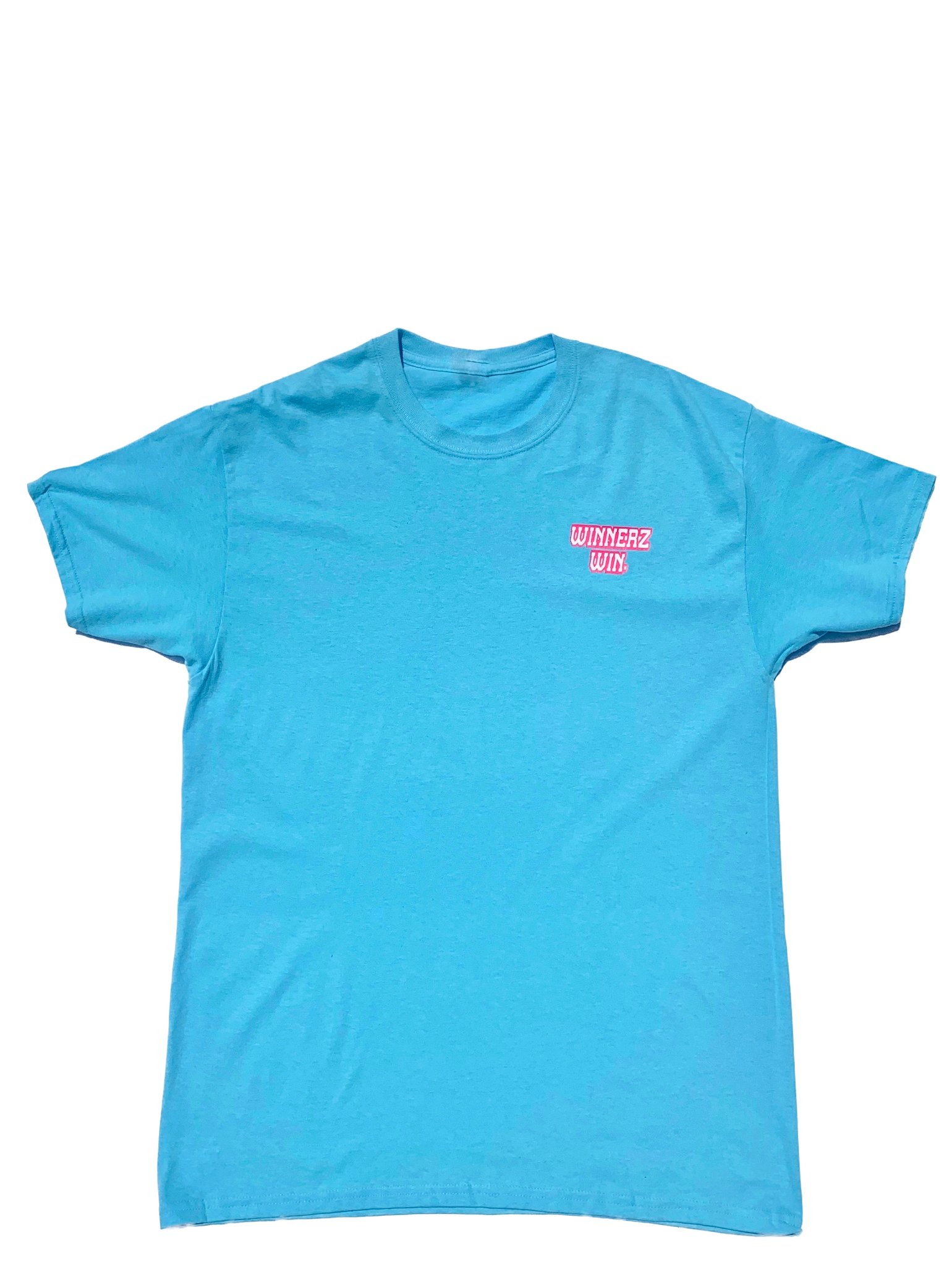 THE MOTTO T-SHIRT - SKY BLUE | Winnerz Circle Collection