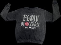 Image 2 of FM Acid-Wash  Heavyweight Crewneck