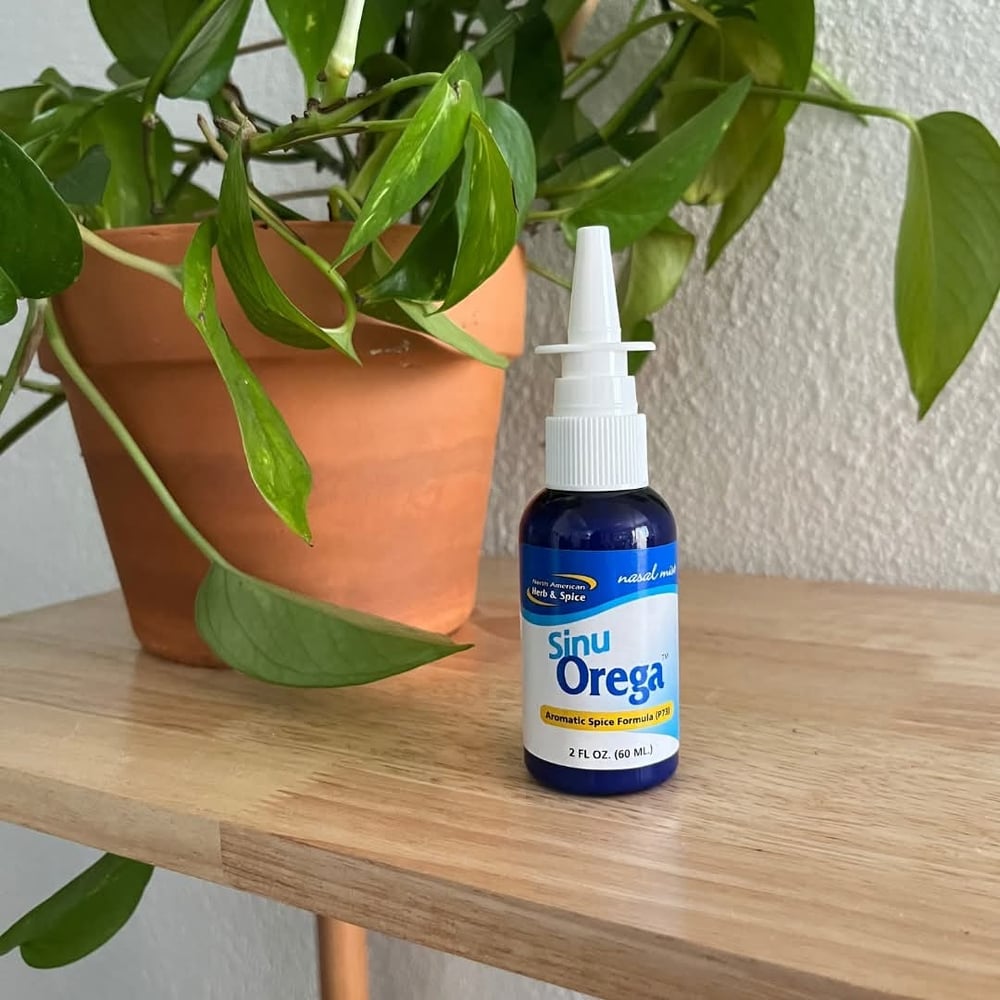 SINU OREGA Nasal Spray With P-73 (Natural Nasal Wash). 