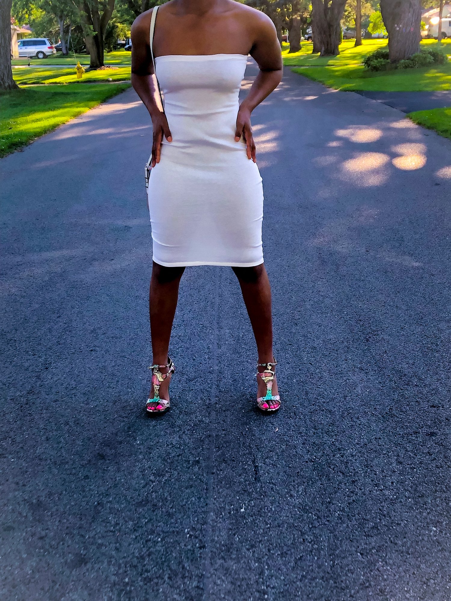 Image of Milk Tube Dress