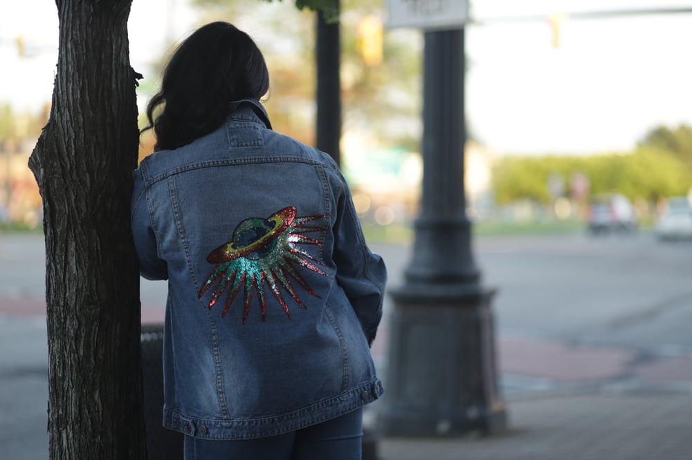 Image of Space Denim Jacket