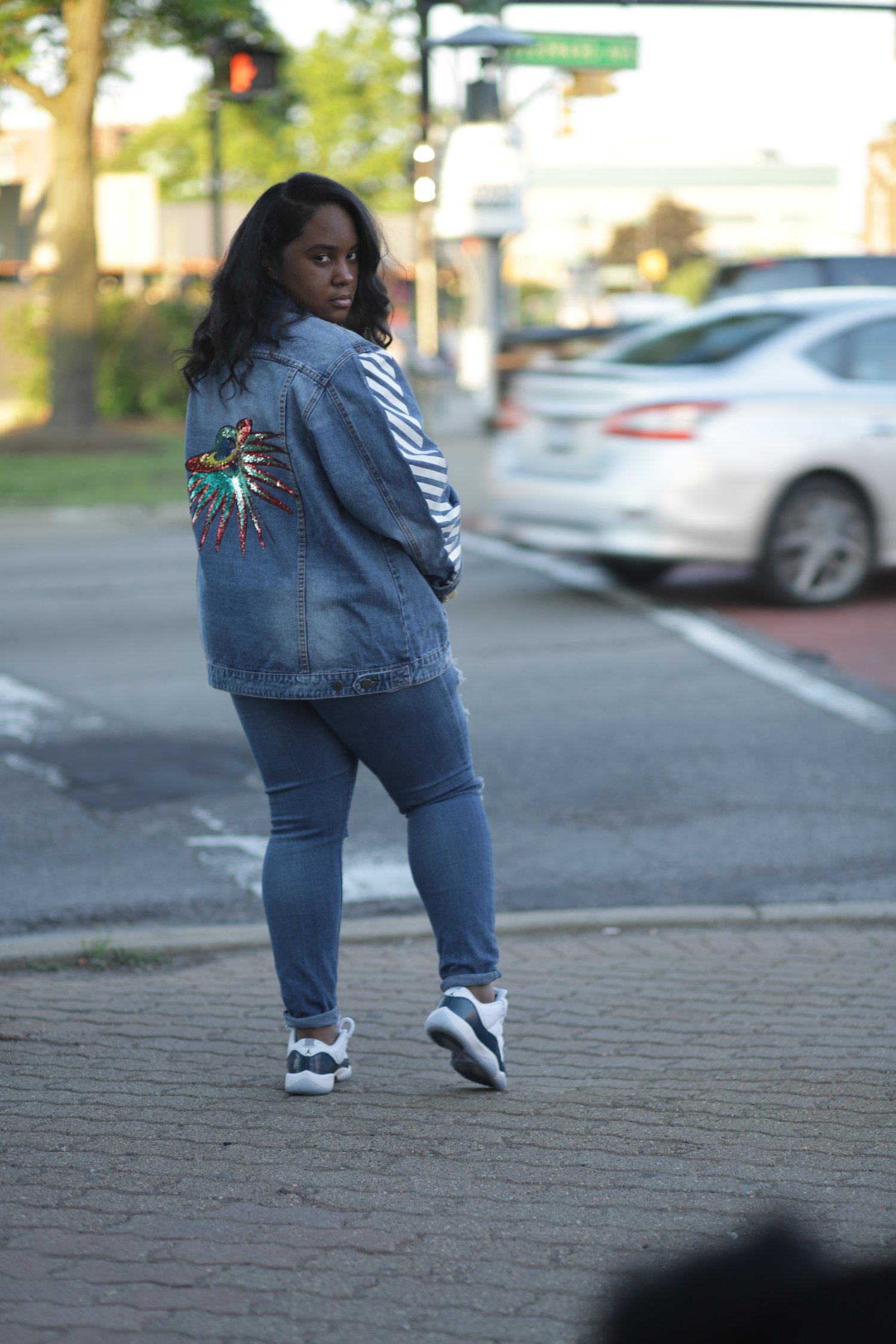 Image of Space Denim Jacket