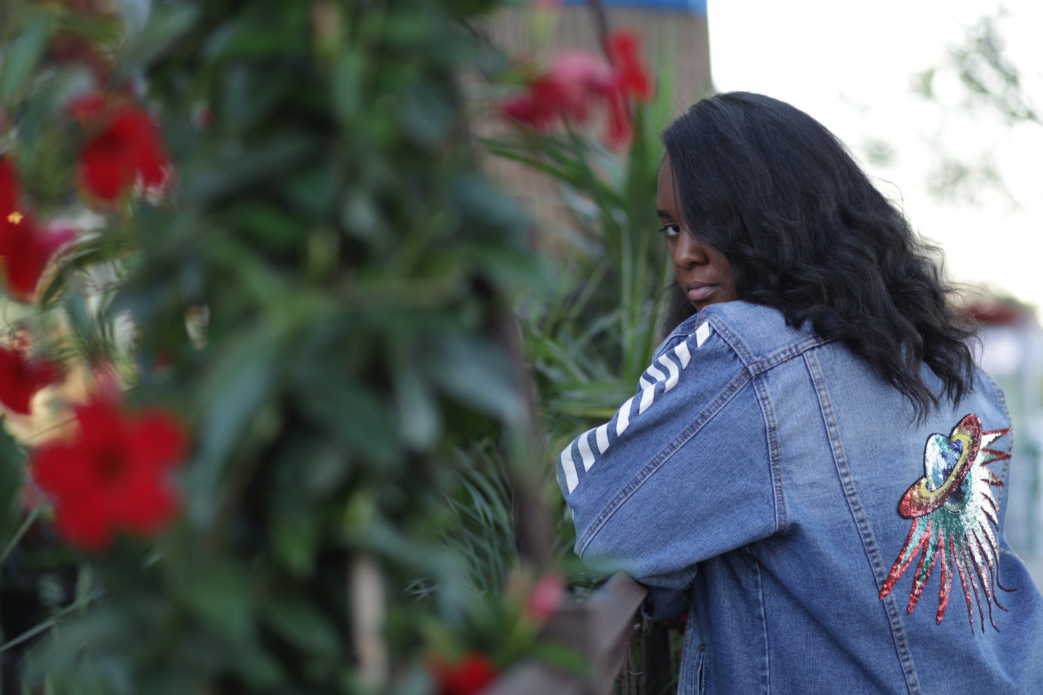 Image of Space Denim Jacket