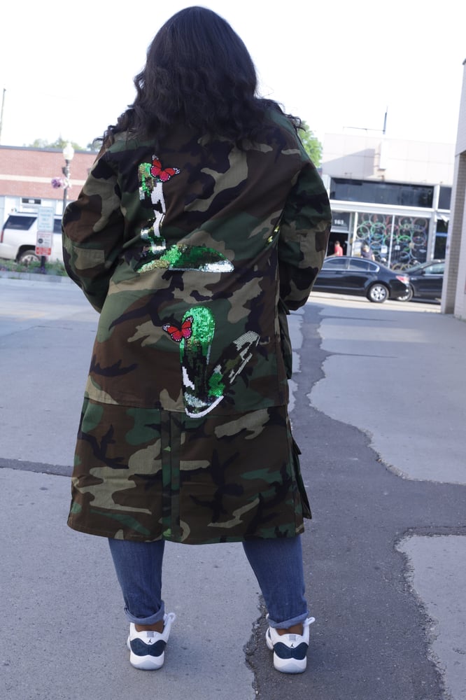 Image of LV Fly Camo Jacket