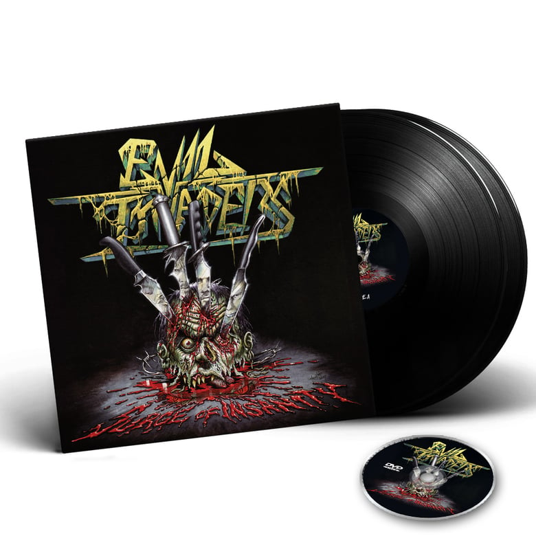 Image of Surge Of Insanity - Live Album 2 LP Gatefold Vinyl edition + DVD CD