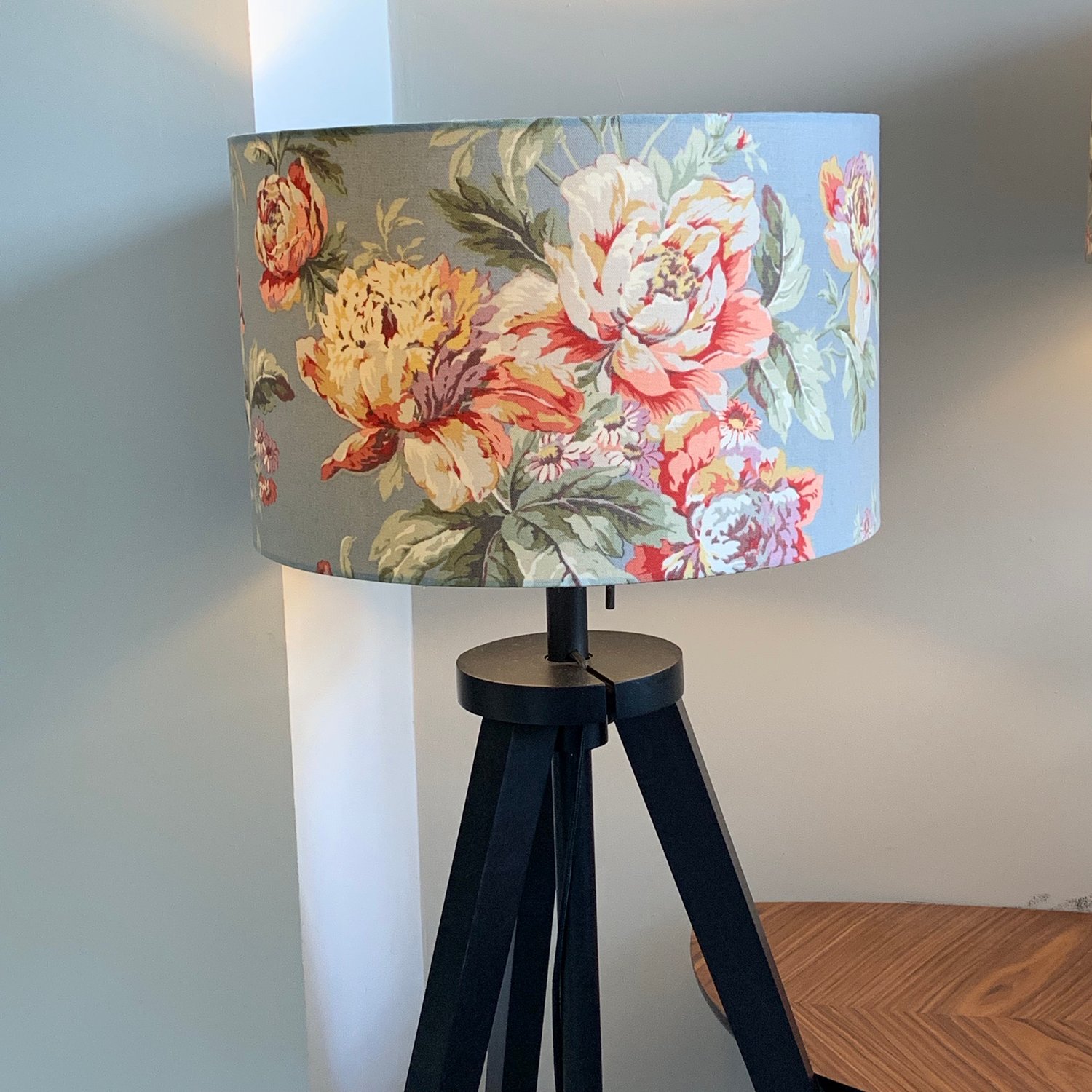 Image of Fleuretta Slate Lampshade