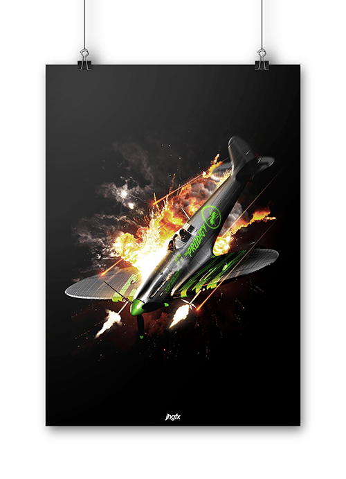 Image of SPITFIRE - Limited A3 Print