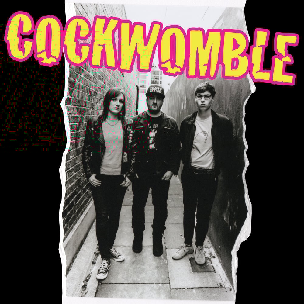 Image of 'Cockwomble' debut album - CD version + orange logo album cover T-shirt