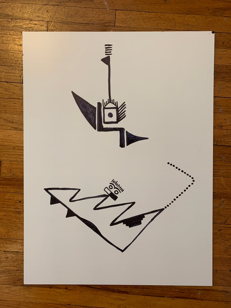 Image of 18x24" Yoke Lore Piece