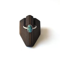 Image 1 of #8 Turquoise Sterling Silver Ring - Size 8