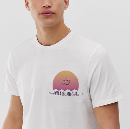 Image of "THE BEACH" UNISEX TEE