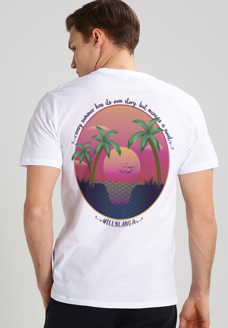 Image of "THE BEACH" UNISEX TEE