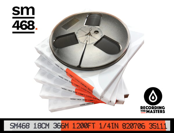Image of 5 Pack SM468 1/4" X1200' 7" Plastic Reel Hinged Box
