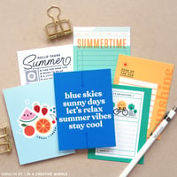 Image 2 of Hello Summer Journaling Cards (Digital)