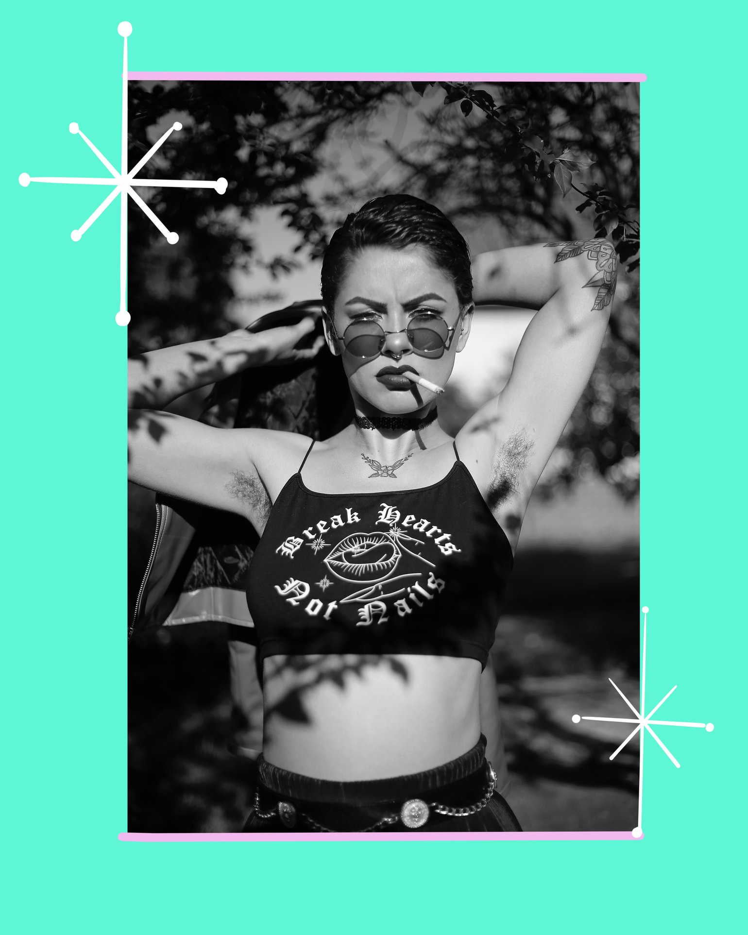 Image of Break Hearts Crop